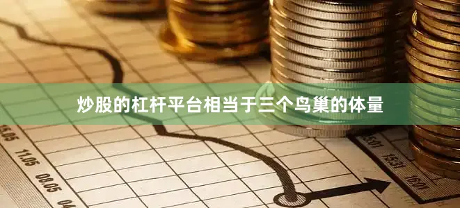 炒股的杠杆平台相当于三个鸟巢的体量